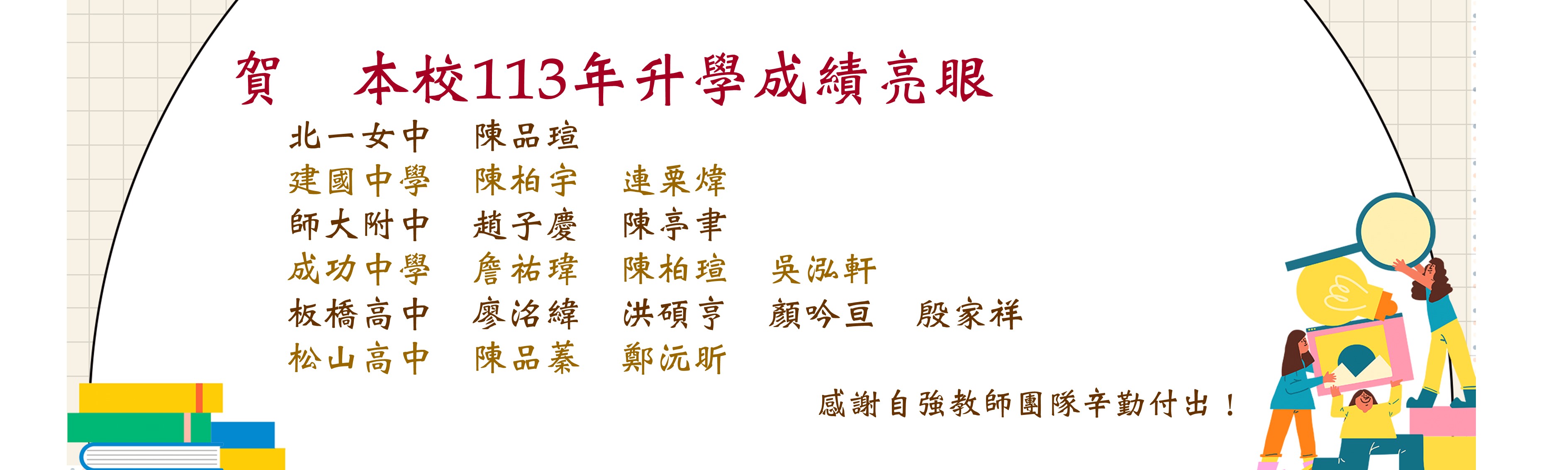113會考金榜