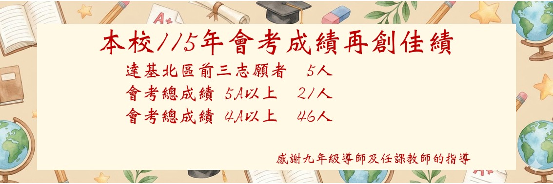 115年會考 再創佳績